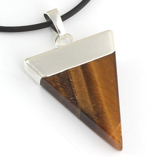 wholesale 10 pcs popular silver plated triangle shape tiger eye stone pendant rope chain necklace red agate jewelry
wholesale 10 pcs popular silver plated triangle shape tiger eye stone pendant rope chain necklace red agate jewelry