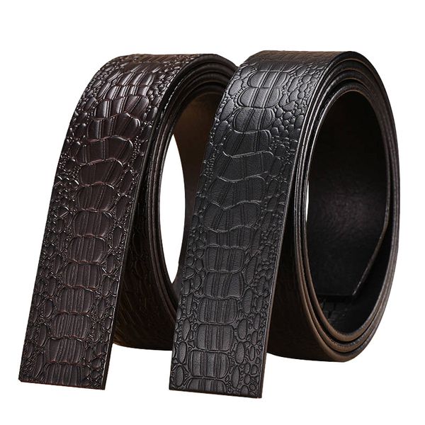 men's real cowhide automatic buckle belt band no head genuine leather blets for men jewelry first layer leather belt body, Black;brown
men's real cowhide automatic buckle belt band no head genuine leather blets for men jewelry first layer leather belt body, Black;brown