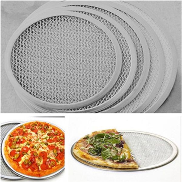 7 inch 8 inch aluminum flat mesh pizza screen round baking tray net kitchen tools pizza pans cooking kitchen tool ej978122
7 inch 8 inch aluminum flat mesh pizza screen round baking tray net kitchen tools pizza pans cooking kitchen tool ej978122