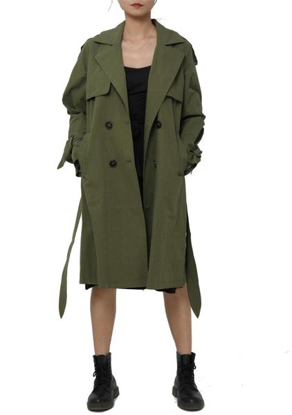 jastie oversize outerwear fall 2019 new trench coat women overcoat double breasted belt office lady long coats windbreaker, Tan;black
jastie oversize outerwear fall 2019 new trench coat women overcoat double breasted belt office lady long coats windbreaker, Tan;black