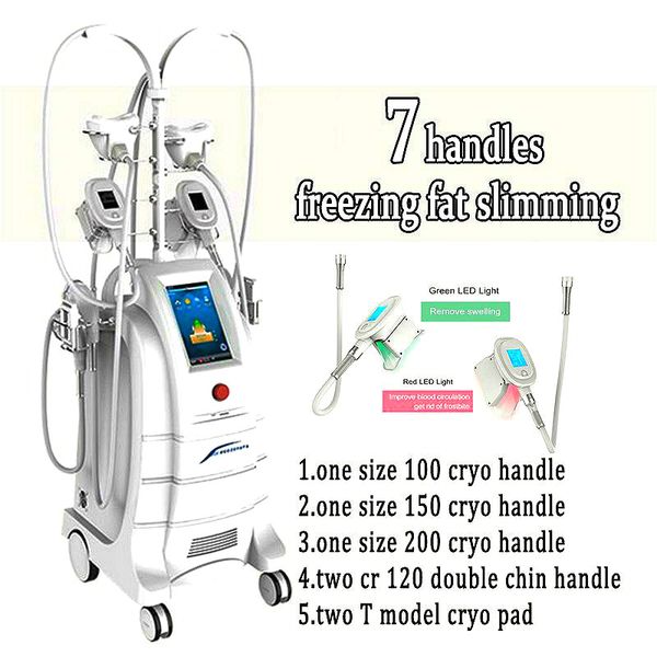 cryolipolyse machine 7 cryo handles fat e body slimming criolipolisis equipment with 360°double chins treatment handle
cryolipolyse machine 7 cryo handles fat e body slimming criolipolisis equipment with 360°double chins treatment handle