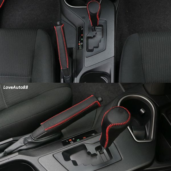 car leather gear shift knob cover handbrake sleeve collars for rav4 rav-4 2014 2015 2016 2017 2018 car interior stylings
car leather gear shift knob cover handbrake sleeve collars for rav4 rav-4 2014 2015 2016 2017 2018 car interior stylings