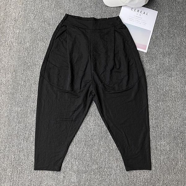 women's pants & capris casual harem female elastic loose high waist trousers women clothes streetwear bf black pantalon femme q2697, Black;white
women's pants & capris casual harem female elastic loose high waist trousers women clothes streetwear bf black pantalon femme q2697, Black;white