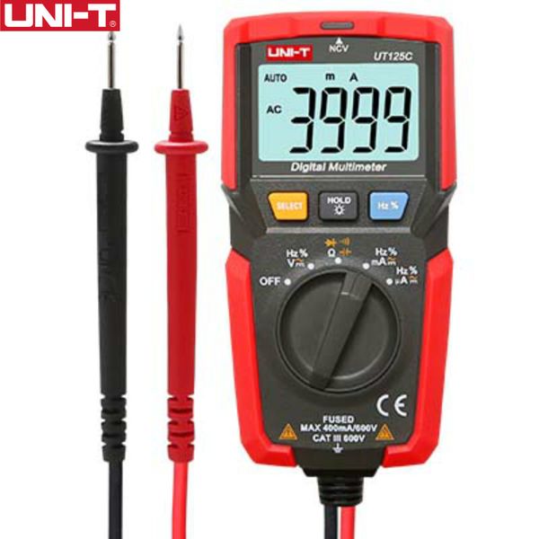 uni-t ut125c pocket size digital multimeter resistor capacitor frequency diode ncv test low voltage display original multimeter
uni-t ut125c pocket size digital multimeter resistor capacitor frequency diode ncv test low voltage display original multimeter