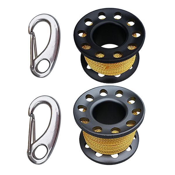 2 packs scuba finger reel snorkeling diving finger spool with clips, durable and reliable
2 packs scuba finger reel snorkeling diving finger spool with clips, durable and reliable