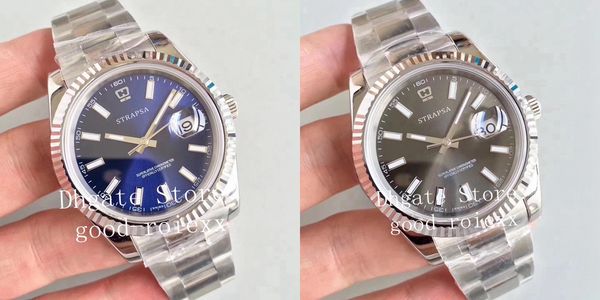 watch mens automatic cal.3235 movement steel solid band men 126334 watches sapphire eta n waterproof factory noobf perpetual wristwatches, Slivery;brown
watch mens automatic cal.3235 movement steel solid band men 126334 watches sapphire eta n waterproof factory noobf perpetual wristwatches, Slivery;brown