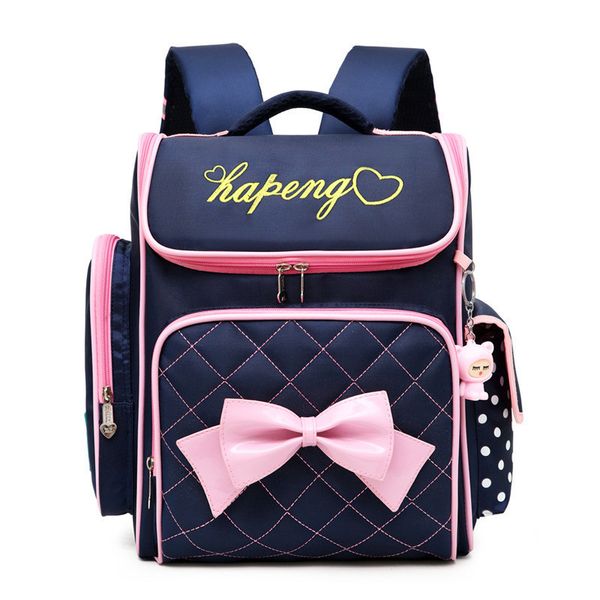 lovely princess school bags orthopedic backpack for girls bow ties printing school bags for children travel bags mochila escolar y190529
lovely princess school bags orthopedic backpack for girls bow ties printing school bags for children travel bags mochila escolar y190529