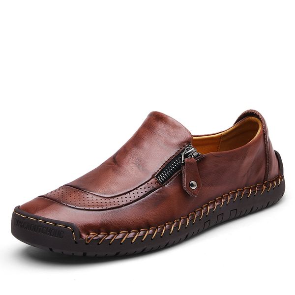 2019 new classic comfortable men casual shoes loafers men shoes quality split leather flats soft plus size, Black
2019 new classic comfortable men casual shoes loafers men shoes quality split leather flats soft plus size, Black