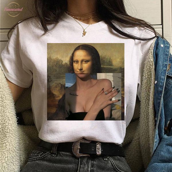 mona lisa t shirt harajuku women 90s funny vintage white short tshirt ullzang t shirt female tees tumblr streetwear
mona lisa t shirt harajuku women 90s funny vintage white short tshirt ullzang t shirt female tees tumblr streetwear