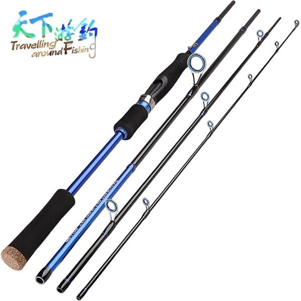 travelling 2.1/2.4/2.7m 4 sections spinning fishing rod carbon fiber medium power feeder rod fly fishing carp pole vara de pesca
travelling 2.1/2.4/2.7m 4 sections spinning fishing rod carbon fiber medium power feeder rod fly fishing carp pole vara de pesca