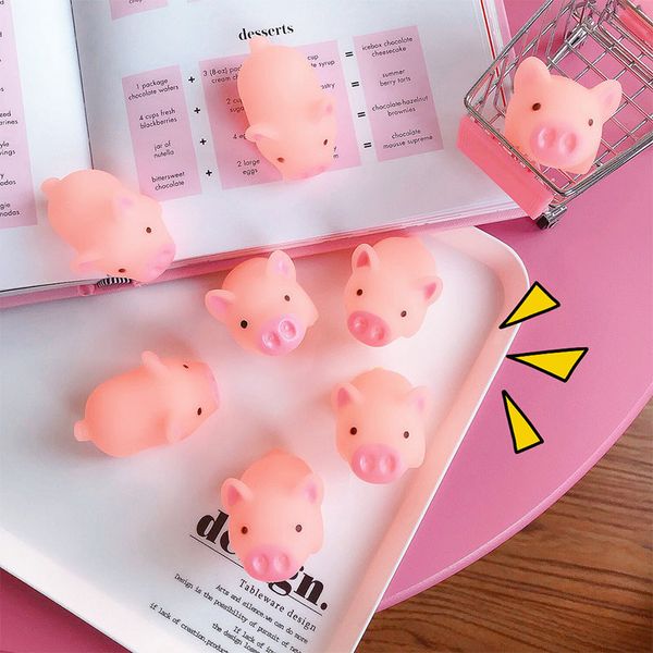 10pcs mini pink pigs toy cute vinyl squeeze sound pig lovely antistress squishies squeeze animal bath toys for kids gifts
10pcs mini pink pigs toy cute vinyl squeeze sound pig lovely antistress squishies squeeze animal bath toys for kids gifts