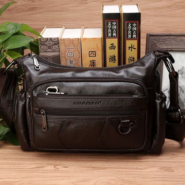 women real genuine leather crossbody shoulder handbag shopping multi-pocket messenger female bag
women real genuine leather crossbody shoulder handbag shopping multi-pocket messenger female bag