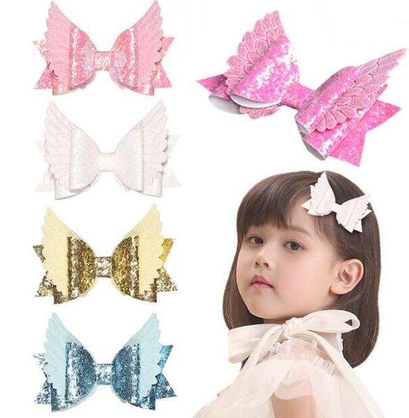 gold angel wing princess hairgrips glitter hair bows with clip dance party bow hair clip girls accessories, Slivery;white
gold angel wing princess hairgrips glitter hair bows with clip dance party bow hair clip girls accessories, Slivery;white