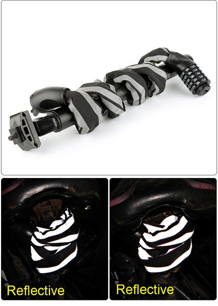 bicycle chain lock 5 digital combination lock anti-theft trolley code lock outdoor cycling mtb road bike motorbike protection
bicycle chain lock 5 digital combination lock anti-theft trolley code lock outdoor cycling mtb road bike motorbike protection