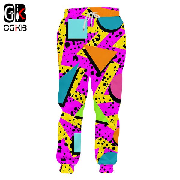 ogkbhiphop sportswear track pants fall winter women/men cool print colorful geometry 3d sweatpants triangle sweat pants, Black
ogkbhiphop sportswear track pants fall winter women/men cool print colorful geometry 3d sweatpants triangle sweat pants, Black