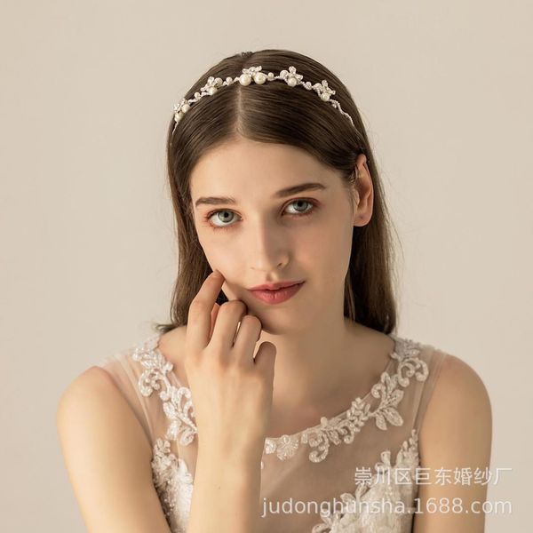 hand-made pearl flowerwedding crystal headpiece bridal hair accessories bridal headpieces bride halo headband hair jewelry, Golden;white
hand-made pearl flowerwedding crystal headpiece bridal hair accessories bridal headpieces bride halo headband hair jewelry, Golden;white