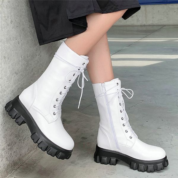punk goth creepers women lace up high heel winter riding boots high round toe platform oxfords warm pumps shoes casual shoes, Black
punk goth creepers women lace up high heel winter riding boots high round toe platform oxfords warm pumps shoes casual shoes, Black