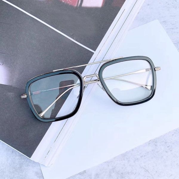 iron man robert downey same sunglasses men retro box color changing polarizer classic fashion trend sunglasses unisex, White;black
iron man robert downey same sunglasses men retro box color changing polarizer classic fashion trend sunglasses unisex, White;black