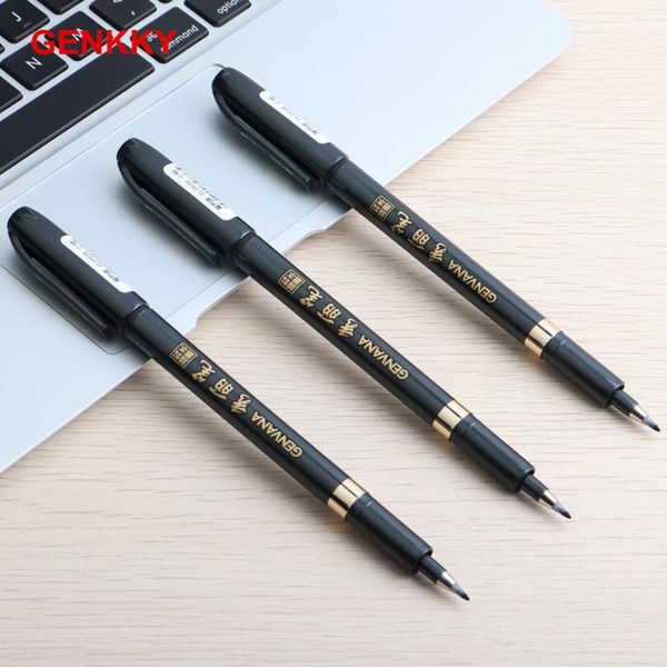 genkky promotion calligraphy pen hand lettering pens brush lettering pens markers for writing drawing black ink art marker
genkky promotion calligraphy pen hand lettering pens brush lettering pens markers for writing drawing black ink art marker