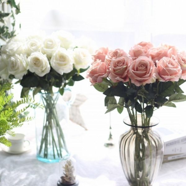 l 6pcs/lot decorative artificial flowers house decorative silk rose flowers for wedding party decoration 13 colors decor
l 6pcs/lot decorative artificial flowers house decorative silk rose flowers for wedding party decoration 13 colors decor