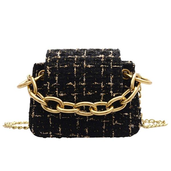 2020 women messenger bag plaid ladies crossbody bag chain trendy designer bags women bags wool winter purse sac
2020 women messenger bag plaid ladies crossbody bag chain trendy designer bags women bags wool winter purse sac