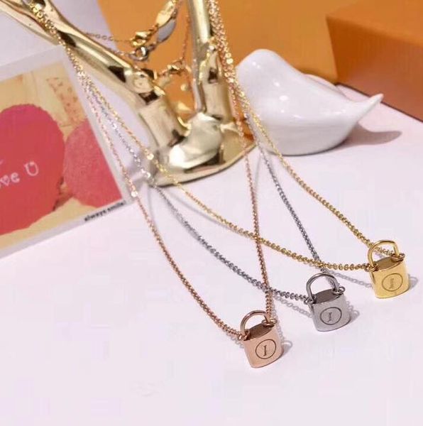 fashion brand with logo lock designer necklace mens 14k gold chains womens party wedding lovers gift luxury jewelry for bride, Black
fashion brand with logo lock designer necklace mens 14k gold chains womens party wedding lovers gift luxury jewelry for bride, Black