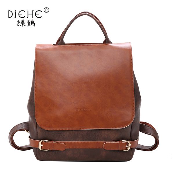 diehe vintage backpacks for women fashion female pu leather backpack college book backpack woman shoulder bags mochilas
diehe vintage backpacks for women fashion female pu leather backpack college book backpack woman shoulder bags mochilas