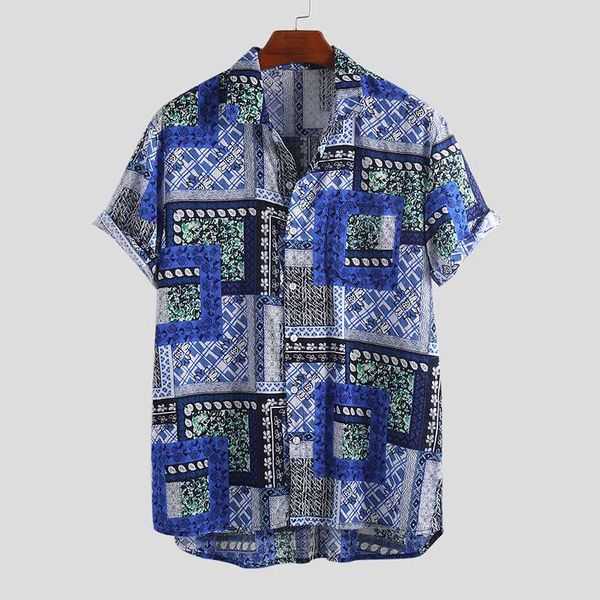 men beach hawaiian shirt printed vacation casual short sleeve streetwear loose lapel summer shirts breathable camisa hombre 2020, White;black
men beach hawaiian shirt printed vacation casual short sleeve streetwear loose lapel summer shirts breathable camisa hombre 2020, White;black