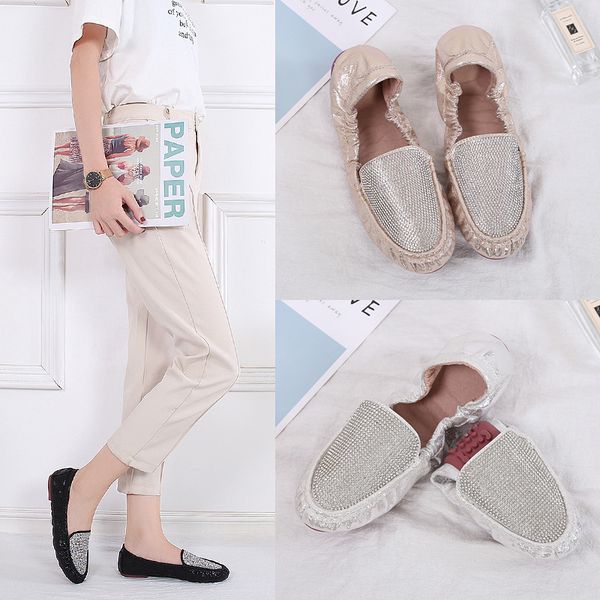 new water drill single shoe women's casual flat-heeled round-head korean version of the egg roll shoes big size women'sshoes2019, Black
new water drill single shoe women's casual flat-heeled round-head korean version of the egg roll shoes big size women'sshoes2019, Black