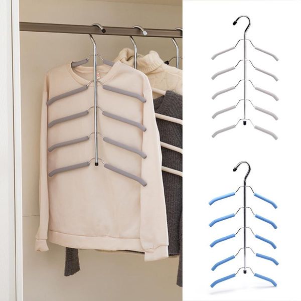 5 layer clothing wardrobe multifunctional non-slip home magic storage rack hanging shirt holder hanger
5 layer clothing wardrobe multifunctional non-slip home magic storage rack hanging shirt holder hanger