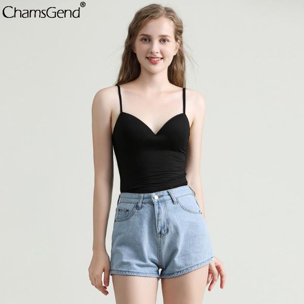 fashion sleeveless tank women padded bra camisole push up vest tank cami casual solid basic, White
fashion sleeveless tank women padded bra camisole push up vest tank cami casual solid basic, White