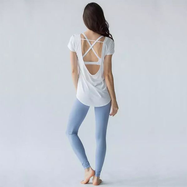 lukitas female sport shirt open back solid yoga short fitness woman pocket running gym shirt gym women sweatshirt workout top, White;red
lukitas female sport shirt open back solid yoga short fitness woman pocket running gym shirt gym women sweatshirt workout top, White;red