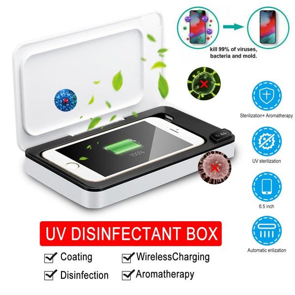 disinfectant box nail art tools uv sterilization automatic sterilization automatic aromatherapy mobile phone charging comestic brushes steri, Silver
disinfectant box nail art tools uv sterilization automatic sterilization automatic aromatherapy mobile phone charging comestic brushes steri, Silver