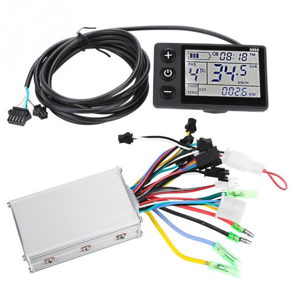 electric bike controller 24v-48v 250w 36v-48v 350w brushless e-bike controller with lcd display bicycle motor scooter
electric bike controller 24v-48v 250w 36v-48v 350w brushless e-bike controller with lcd display bicycle motor scooter
