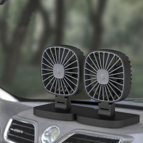 creative design muti-fuction car fan usb small fan for 12v car 24v large truck van with double-head
creative design muti-fuction car fan usb small fan for 12v car 24v large truck van with double-head