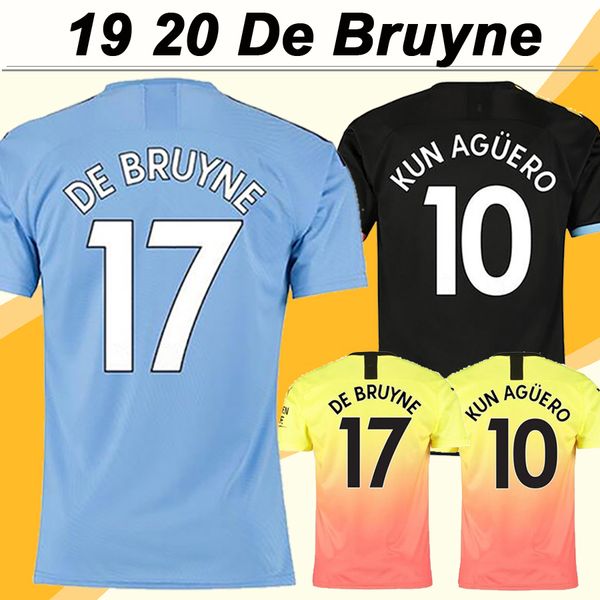 19 20 kun aguero de bruyne home soccer jerseys sterling silva away 3rd mens football shirts g. jesus sane short sleeve uniforms, Black;yellow
19 20 kun aguero de bruyne home soccer jerseys sterling silva away 3rd mens football shirts g. jesus sane short sleeve uniforms, Black;yellow