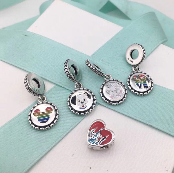 2019 new 100% 925 sterling silver parks pride rainbow love animal charm with letter pendant diy bracelet women original jewelry, Black
2019 new 100% 925 sterling silver parks pride rainbow love animal charm with letter pendant diy bracelet women original jewelry, Black