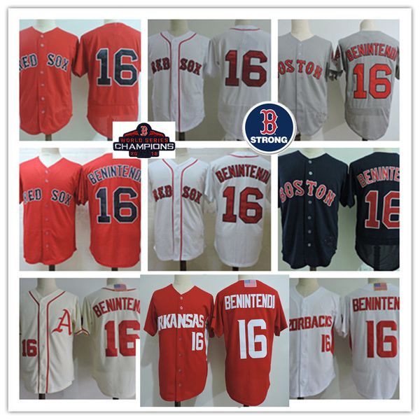 Mens NCAA Arkansas Razorbacks Andrew Benintendi Baseball Jersey Stitched Purple White Orange #16 Andrew Benintendi Boston Strong Jersey S-3X
Mens NCAA Arkansas Razorbacks Andrew Benintendi Baseball Jersey Stitched Purple White Orange #16 Andrew Benintendi Boston Strong Jersey S-3X