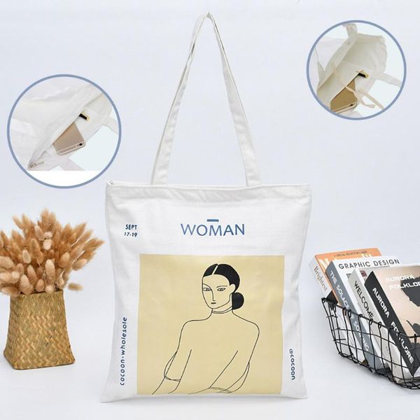 new painting shopping bag women harajuku canvas shoulder bag simple reusable women cotton tote bags handbag vintage purse 2020
new painting shopping bag women harajuku canvas shoulder bag simple reusable women cotton tote bags handbag vintage purse 2020