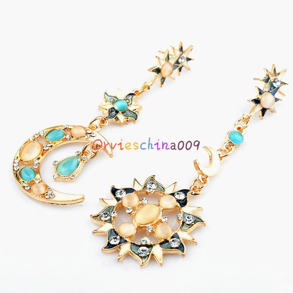 2020 designer earrings simple and asymmetric combination moon titan earrings are popular in europe and america, Silver
2020 designer earrings simple and asymmetric combination moon titan earrings are popular in europe and america, Silver