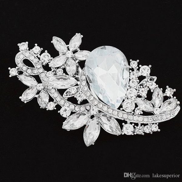 large size clear rhinestone crystal diamante bouquet brooch 8cm*4.5cm luxury brooch suit lapel pin prom party pins quality, Gray
large size clear rhinestone crystal diamante bouquet brooch 8cm*4.5cm luxury brooch suit lapel pin prom party pins quality, Gray