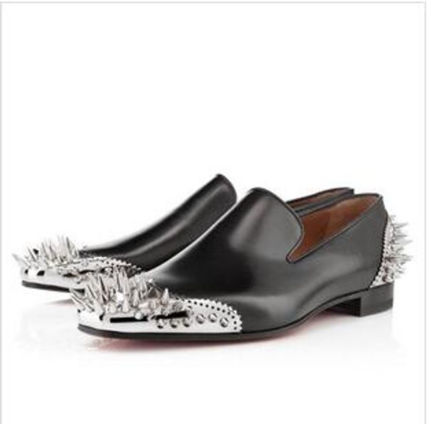 elegant red bottom oxford shoes men women spikes dress wedding shoes slip on loafers shoes outdoor casual walking sneakers plus size 35-47, Black
elegant red bottom oxford shoes men women spikes dress wedding shoes slip on loafers shoes outdoor casual walking sneakers plus size 35-47, Black