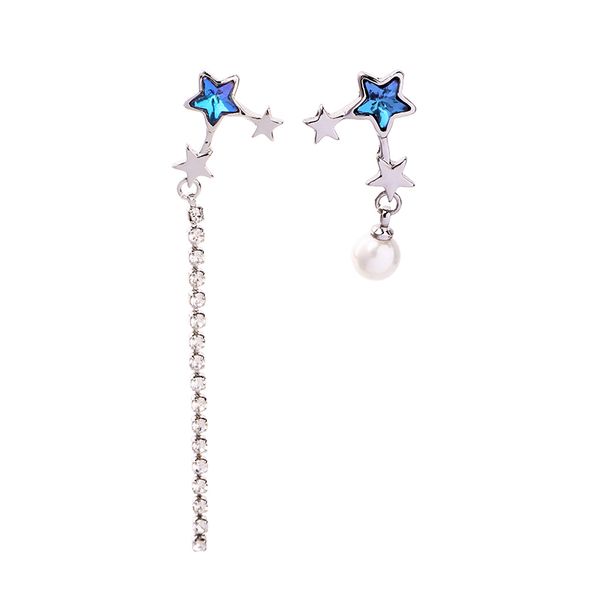 romantic asymmetry crystal glass star drop earring for women romantic vintage handmade charming jewelry accessory wholesale, Silver
romantic asymmetry crystal glass star drop earring for women romantic vintage handmade charming jewelry accessory wholesale, Silver