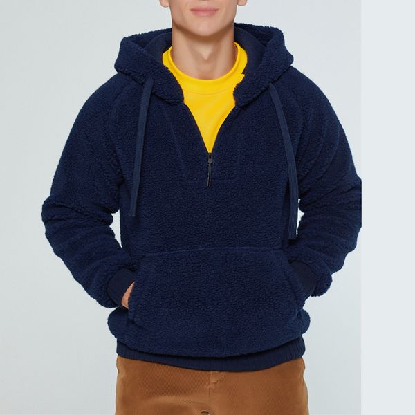 hooded faux fur zipper overcoat 2019 winter thick warm hoodies soft fleece jackets new casual coats drawstring coat jacket men, Black
hooded faux fur zipper overcoat 2019 winter thick warm hoodies soft fleece jackets new casual coats drawstring coat jacket men, Black