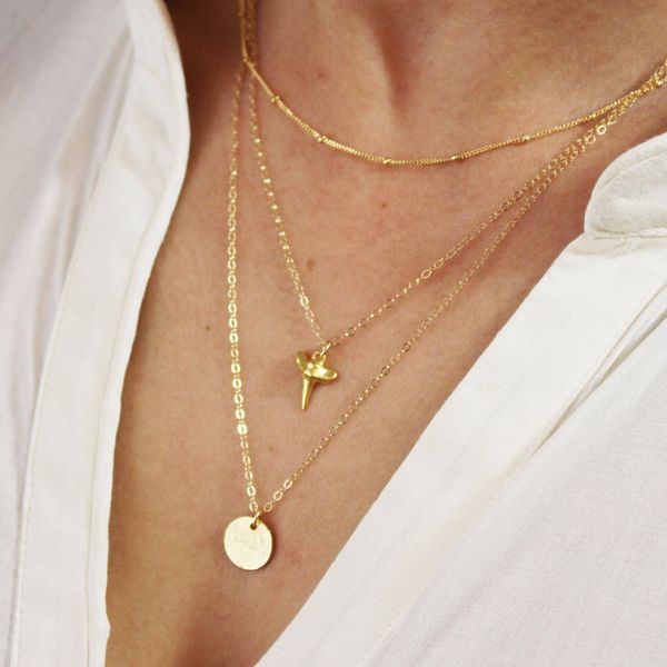 abdoabdo gold layered necklace women pendant necklace set jewelry bohemia chain choker stainless steel gift for women, Silver
abdoabdo gold layered necklace women pendant necklace set jewelry bohemia chain choker stainless steel gift for women, Silver