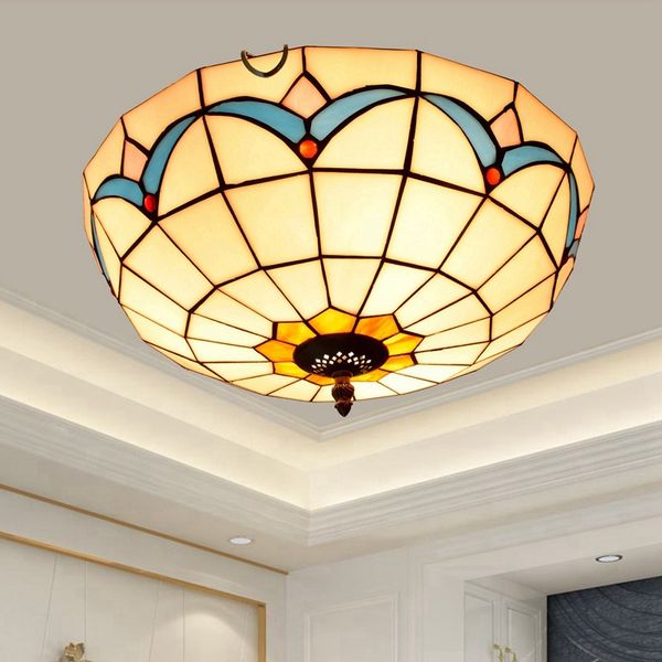 16 inch stained glass magnolia ceiling lights vintage led ceiling lamp for living room bedroom bedside light fixtures
16 inch stained glass magnolia ceiling lights vintage led ceiling lamp for living room bedroom bedside light fixtures