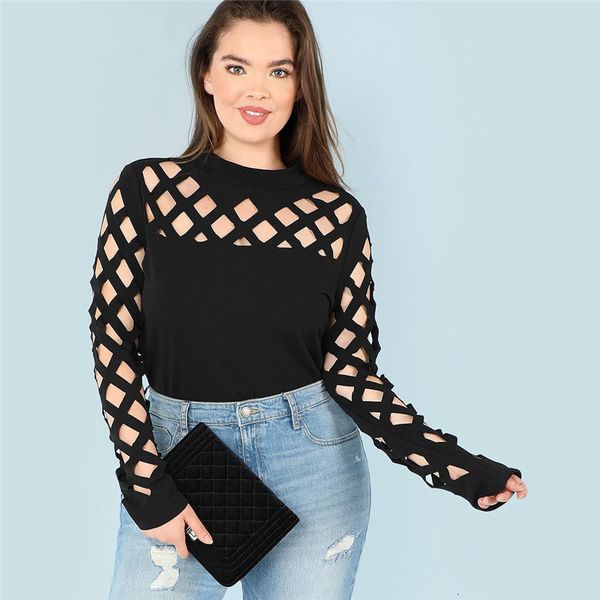 women shirt womens clothing black square cutout long sleeve stand collar women t shirt spring autumn office lady casual tees, White
women shirt womens clothing black square cutout long sleeve stand collar women t shirt spring autumn office lady casual tees, White