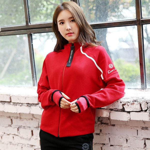 new sportwear running fitness jacket women's dry zip hood lady shirt long sleeves, Black;brown
new sportwear running fitness jacket women's dry zip hood lady shirt long sleeves, Black;brown