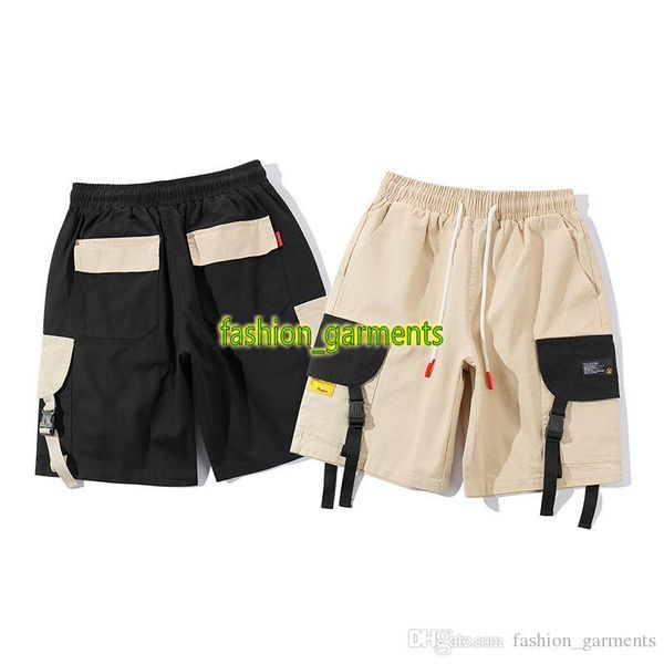 2019 new mens overalls pants europe and the united states wind drift bandwidth loose color shorts explosion models hip hop sports shorts, Black
2019 new mens overalls pants europe and the united states wind drift bandwidth loose color shorts explosion models hip hop sports shorts, Black