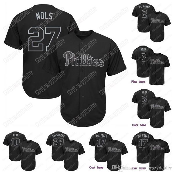 Bryce Harper Harp Phillies 2019 Players Weekend Rhys Hoskins Big Fella Aaron Nola Nols McCutchen DRUSNEEZE Jean Segura EL MAMBO Jersey
Bryce Harper Harp Phillies 2019 Players Weekend Rhys Hoskins Big Fella Aaron Nola Nols McCutchen DRUSNEEZE Jean Segura EL MAMBO Jersey